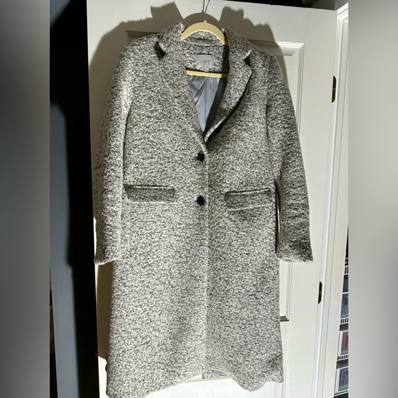 LOFT | Two Button Coat | SM - Picture 2 of 11